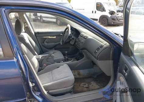 2003 Honda Civic Lx from USA, damaged, VIN 1HGES15503L028914